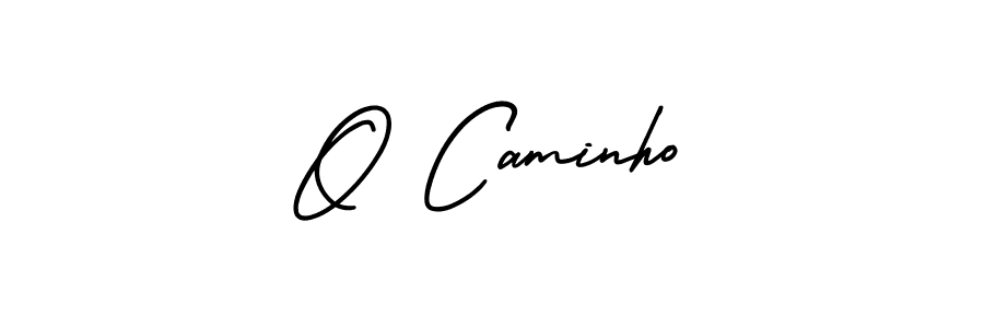 This is the best signature style for the O Caminho name. Also you like these signature font (AmerikaSignatureDemo-Regular). Mix name signature. O Caminho signature style 3 images and pictures png
