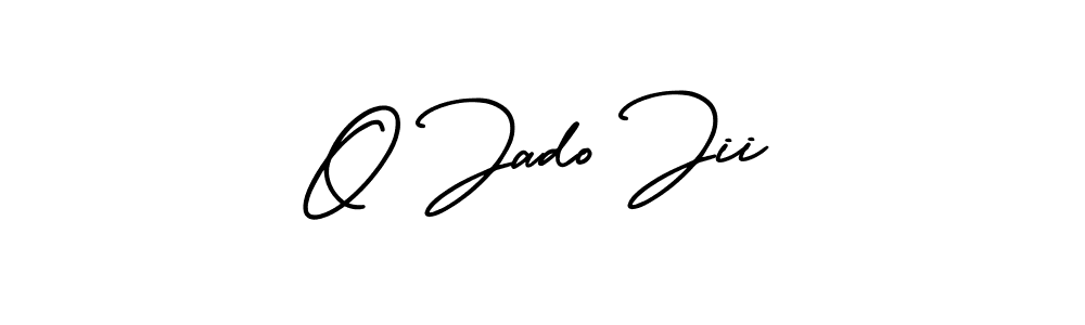 You can use this online signature creator to create a handwritten signature for the name O Jado Jii. This is the best online autograph maker. O Jado Jii signature style 3 images and pictures png