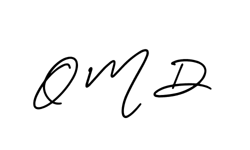 AmerikaSignatureDemo-Regular is a professional signature style that is perfect for those who want to add a touch of class to their signature. It is also a great choice for those who want to make their signature more unique. Get O M D name to fancy signature for free. O M D signature style 3 images and pictures png