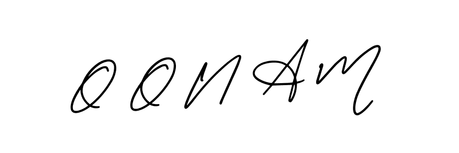 How to Draw O O N A M signature style? AmerikaSignatureDemo-Regular is a latest design signature styles for name O O N A M. O O N A M signature style 3 images and pictures png