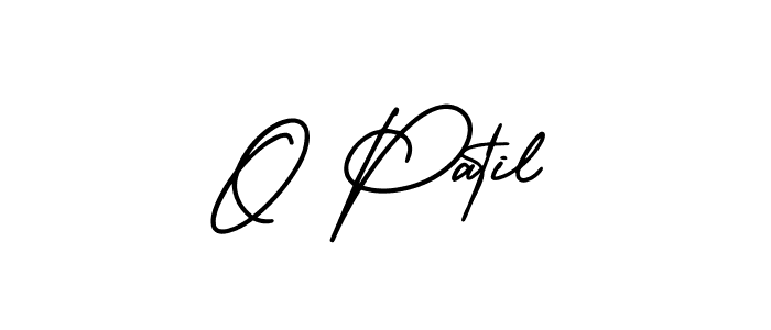 How to make O Patil signature? AmerikaSignatureDemo-Regular is a professional autograph style. Create handwritten signature for O Patil name. O Patil signature style 3 images and pictures png