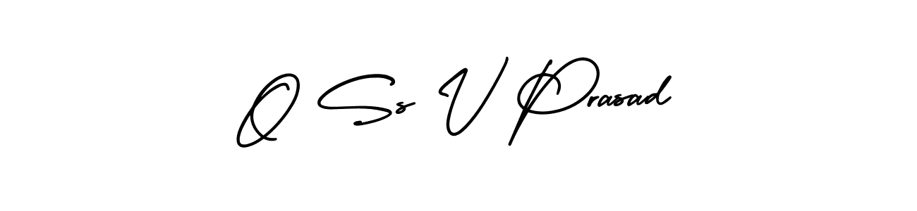 Make a beautiful signature design for name O Ss V Prasad. With this signature (AmerikaSignatureDemo-Regular) style, you can create a handwritten signature for free. O Ss V Prasad signature style 3 images and pictures png