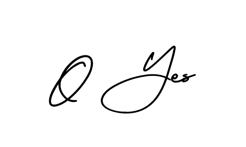 Best and Professional Signature Style for O Yes. AmerikaSignatureDemo-Regular Best Signature Style Collection. O Yes signature style 3 images and pictures png