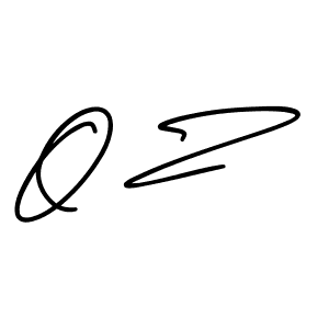 The best way (AmerikaSignatureDemo-Regular) to make a short signature is to pick only two or three words in your name. The name O Z include a total of six letters. For converting this name. O Z signature style 3 images and pictures png