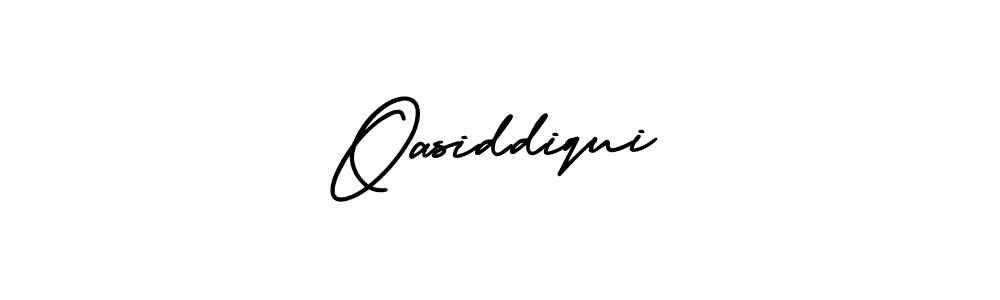 Oasiddiqui stylish signature style. Best Handwritten Sign (AmerikaSignatureDemo-Regular) for my name. Handwritten Signature Collection Ideas for my name Oasiddiqui. Oasiddiqui signature style 3 images and pictures png