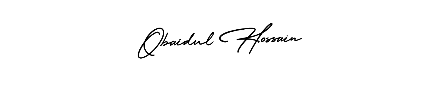 Also we have Obaidul Hossain name is the best signature style. Create professional handwritten signature collection using AmerikaSignatureDemo-Regular autograph style. Obaidul Hossain signature style 3 images and pictures png