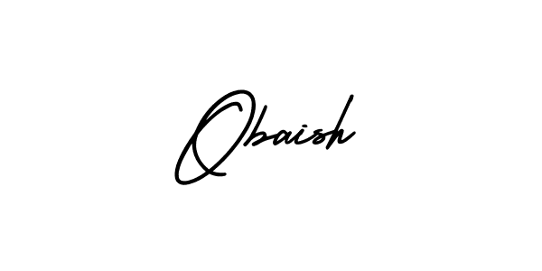 Also we have Obaish name is the best signature style. Create professional handwritten signature collection using AmerikaSignatureDemo-Regular autograph style. Obaish signature style 3 images and pictures png