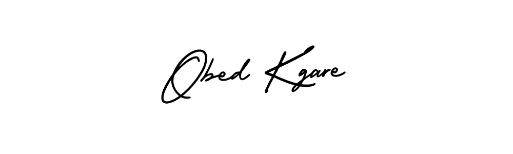 AmerikaSignatureDemo-Regular is a professional signature style that is perfect for those who want to add a touch of class to their signature. It is also a great choice for those who want to make their signature more unique. Get Obed Kgare name to fancy signature for free. Obed Kgare signature style 3 images and pictures png