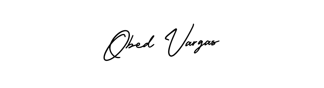 AmerikaSignatureDemo-Regular is a professional signature style that is perfect for those who want to add a touch of class to their signature. It is also a great choice for those who want to make their signature more unique. Get Obed Vargas name to fancy signature for free. Obed Vargas signature style 3 images and pictures png