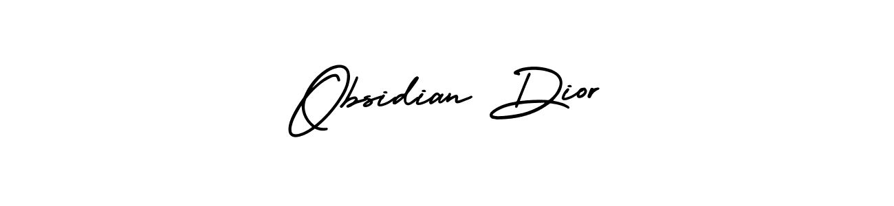 Make a beautiful signature design for name Obsidian Dior. Use this online signature maker to create a handwritten signature for free. Obsidian Dior signature style 3 images and pictures png