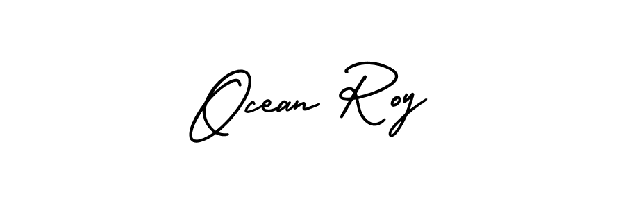 Make a beautiful signature design for name Ocean Roy. Use this online signature maker to create a handwritten signature for free. Ocean Roy signature style 3 images and pictures png