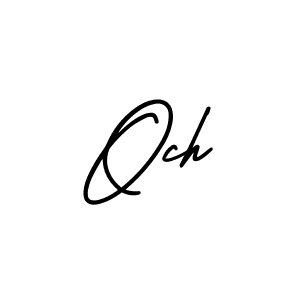 You should practise on your own different ways (AmerikaSignatureDemo-Regular) to write your name (Och) in signature. don't let someone else do it for you. Och signature style 3 images and pictures png