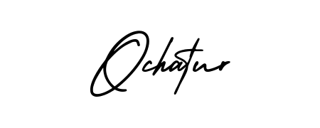 Elevate your brand with a stunning Ochatur eSignature. The AmerikaSignatureDemo-Regular style provides a balanced, flowing aesthetic for everyday signing. Ochatur signature style 3 images and pictures png