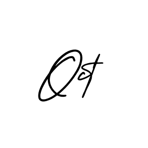 You should practise on your own different ways (AmerikaSignatureDemo-Regular) to write your name (Oct) in signature. don't let someone else do it for you. Oct signature style 3 images and pictures png