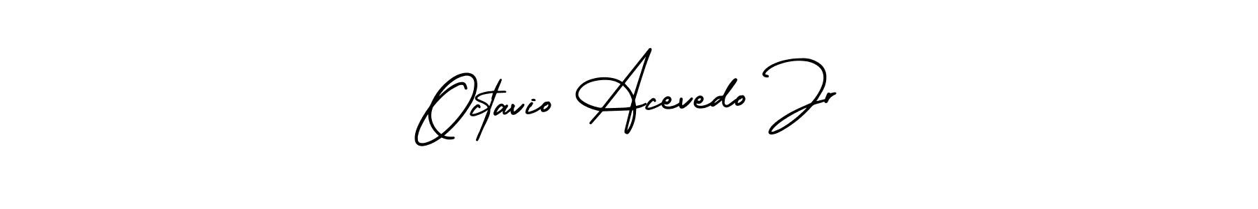 You can use this online signature creator to create a handwritten signature for the name Octavio Acevedo Jr. This is the best online autograph maker. Octavio Acevedo Jr signature style 3 images and pictures png