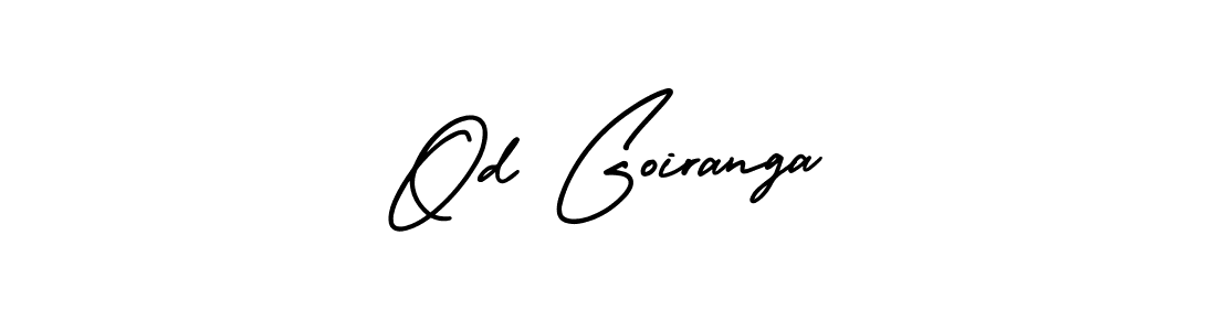 Create a beautiful signature design for name Od Goiranga. With this signature (AmerikaSignatureDemo-Regular) fonts, you can make a handwritten signature for free. Od Goiranga signature style 3 images and pictures png