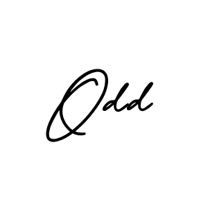 Odd stylish signature style. Best Handwritten Sign (AmerikaSignatureDemo-Regular) for my name. Handwritten Signature Collection Ideas for my name Odd. Odd signature style 3 images and pictures png