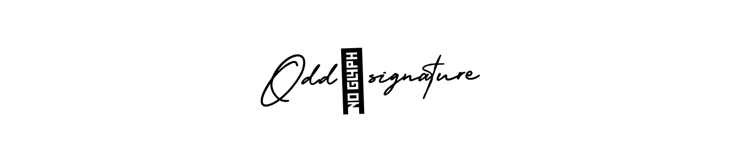 It looks lik you need a new signature style for name Odd✓signature. Design unique handwritten (AmerikaSignatureDemo-Regular) signature with our free signature maker in just a few clicks. Odd✓signature signature style 3 images and pictures png