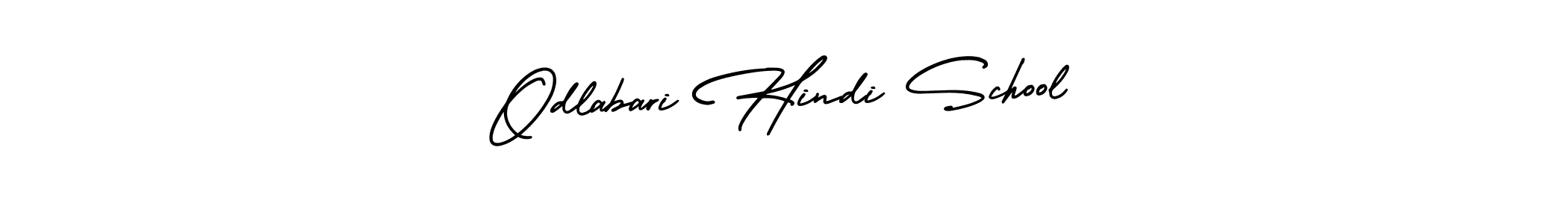 How to Draw Odlabari Hindi School signature style? AmerikaSignatureDemo-Regular is a latest design signature styles for name Odlabari Hindi School. Odlabari Hindi School signature style 3 images and pictures png