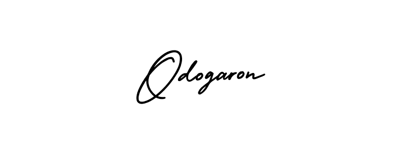 How to make Odogaron signature? AmerikaSignatureDemo-Regular is a professional autograph style. Create handwritten signature for Odogaron name. Odogaron signature style 3 images and pictures png