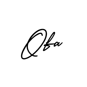 How to Draw Ofa signature style? AmerikaSignatureDemo-Regular is a latest design signature styles for name Ofa. Ofa signature style 3 images and pictures png