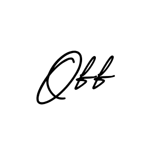 Design your own signature with our free online signature maker. With this signature software, you can create a handwritten (AmerikaSignatureDemo-Regular) signature for name Off. Off signature style 3 images and pictures png