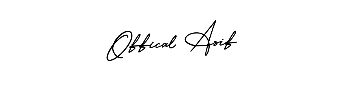 Also You can easily find your signature by using the search form. We will create Offical Asif name handwritten signature images for you free of cost using AmerikaSignatureDemo-Regular sign style. Offical Asif signature style 3 images and pictures png