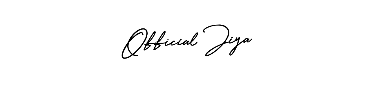 Also You can easily find your signature by using the search form. We will create Official Jiya name handwritten signature images for you free of cost using AmerikaSignatureDemo-Regular sign style. Official Jiya signature style 3 images and pictures png
