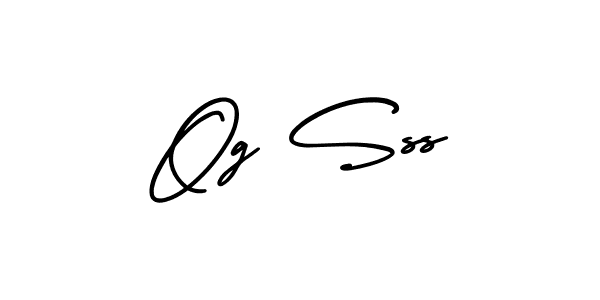 Similarly AmerikaSignatureDemo-Regular is the best handwritten signature design. Signature creator online .You can use it as an online autograph creator for name Og Sss. Og Sss signature style 3 images and pictures png