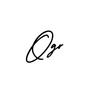 It looks lik you need a new signature style for name Ogr. Design unique handwritten (AmerikaSignatureDemo-Regular) signature with our free signature maker in just a few clicks. Ogr signature style 3 images and pictures png