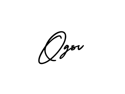 Also You can easily find your signature by using the search form. We will create Ogsv name handwritten signature images for you free of cost using AmerikaSignatureDemo-Regular sign style. Ogsv signature style 3 images and pictures png