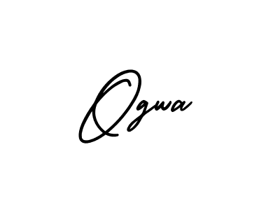 It looks lik you need a new signature style for name Ogwa. Design unique handwritten (AmerikaSignatureDemo-Regular) signature with our free signature maker in just a few clicks. Ogwa signature style 3 images and pictures png