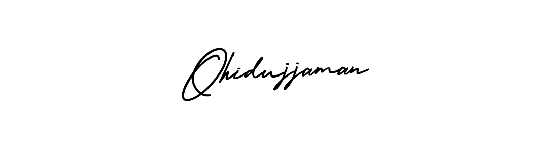Make a beautiful signature design for name Ohidujjaman. Use this online signature maker to create a handwritten signature for free. Ohidujjaman signature style 3 images and pictures png