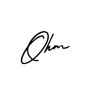 100+ Ohm Name Signature Style Ideas | Free Online Autograph
