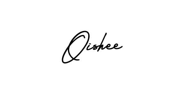 How to make Oishee name signature. Use AmerikaSignatureDemo-Regular style for creating short signs online. This is the latest handwritten sign. Oishee signature style 3 images and pictures png