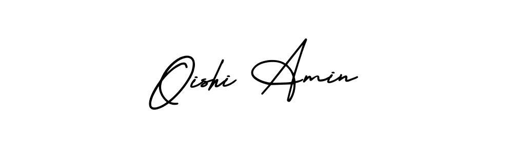 Make a beautiful signature design for name Oishi Amin. Use this online signature maker to create a handwritten signature for free. Oishi Amin signature style 3 images and pictures png