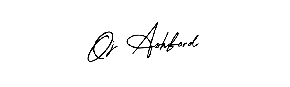 Also You can easily find your signature by using the search form. We will create Oj Ashford name handwritten signature images for you free of cost using AmerikaSignatureDemo-Regular sign style. Oj Ashford signature style 3 images and pictures png