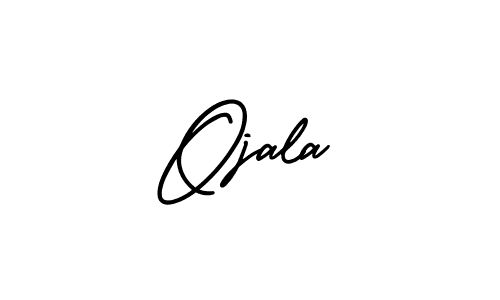 Design your own signature with our free online signature maker. With this signature software, you can create a handwritten (AmerikaSignatureDemo-Regular) signature for name Ojala. Ojala signature style 3 images and pictures png