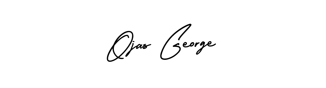 Create a beautiful signature design for name Ojas George. With this signature (AmerikaSignatureDemo-Regular) fonts, you can make a handwritten signature for free. Ojas George signature style 3 images and pictures png