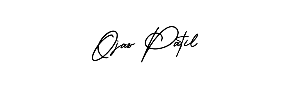 It looks lik you need a new signature style for name Ojas Patil. Design unique handwritten (AmerikaSignatureDemo-Regular) signature with our free signature maker in just a few clicks. Ojas Patil signature style 3 images and pictures png