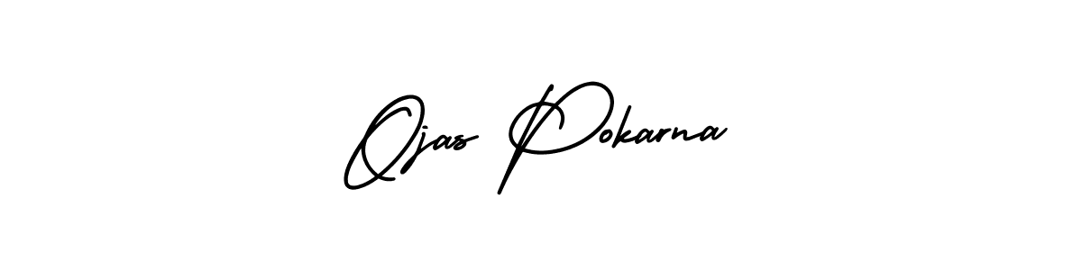 Best and Professional Signature Style for Ojas Pokarna. AmerikaSignatureDemo-Regular Best Signature Style Collection. Ojas Pokarna signature style 3 images and pictures png