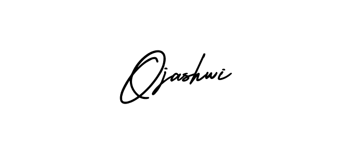 How to make Ojashwi signature? AmerikaSignatureDemo-Regular is a professional autograph style. Create handwritten signature for Ojashwi name. Ojashwi signature style 3 images and pictures png