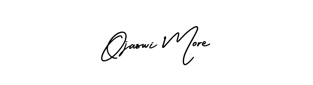 Make a short Ojaswi More signature style. Manage your documents anywhere anytime using AmerikaSignatureDemo-Regular. Create and add eSignatures, submit forms, share and send files easily. Ojaswi More signature style 3 images and pictures png