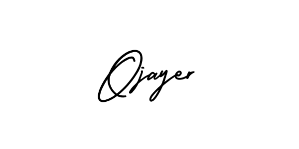 Also we have Ojayer name is the best signature style. Create professional handwritten signature collection using AmerikaSignatureDemo-Regular autograph style. Ojayer signature style 3 images and pictures png