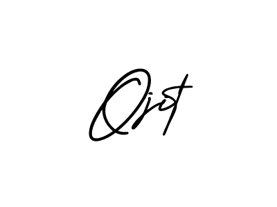 if you are searching for the best signature style for your name Ojit. so please give up your signature search. here we have designed multiple signature styles  using AmerikaSignatureDemo-Regular. Ojit signature style 3 images and pictures png