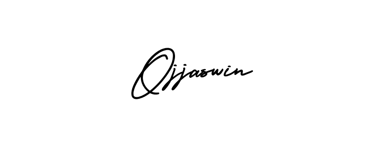 if you are searching for the best signature style for your name Ojjaswin. so please give up your signature search. here we have designed multiple signature styles  using AmerikaSignatureDemo-Regular. Ojjaswin signature style 3 images and pictures png