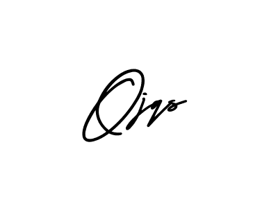 Create a beautiful signature design for name Ojqs. With this signature (AmerikaSignatureDemo-Regular) fonts, you can make a handwritten signature for free. Ojqs signature style 3 images and pictures png