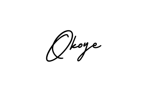 Once you've used our free online signature maker to create your best signature AmerikaSignatureDemo-Regular style, it's time to enjoy all of the benefits that Okoye name signing documents. Okoye signature style 3 images and pictures png