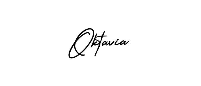 Best and Professional Signature Style for Oktavia. AmerikaSignatureDemo-Regular Best Signature Style Collection. Oktavia signature style 3 images and pictures png