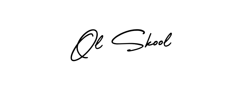 AmerikaSignatureDemo-Regular is a professional signature style that is perfect for those who want to add a touch of class to their signature. It is also a great choice for those who want to make their signature more unique. Get Ol Skool name to fancy signature for free. Ol Skool signature style 3 images and pictures png